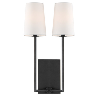 Sconces Double Candle by Crystorama ( 60 | LEN-252-BF Lena ) 