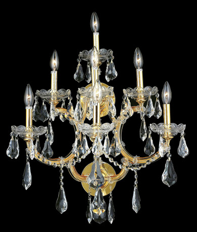Sconces Quad plus by Elegant Lighting ( 173 | 2801W7G/RC Maria Theresa ) 