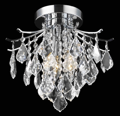 Semi-Flush Mts. Empire/Basket by Elegant Lighting ( 173 | LD8100F12C Amelia ) 