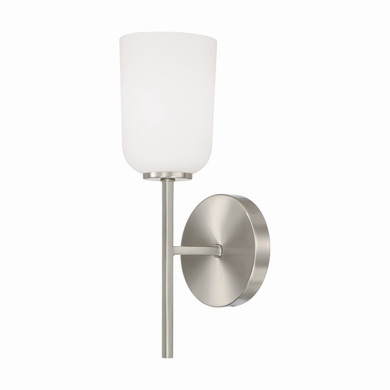 Sconces Single Glass by Capital Lighting ( 65 | 648811BN-542 Lawson ) 