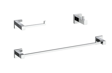 Plumbing Bath Accessories by Elegant Lighting ( 173 | HWB-12S3HPCH Isla ) 