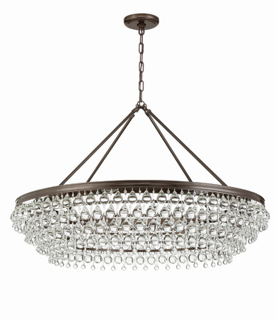 Large Chandeliers Glass Shade by Crystorama ( 60 | 278-VZ Calypso ) 