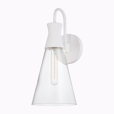 Sconces Single Glass by Capital Lighting ( 65 | 650311XW Paloma ) 