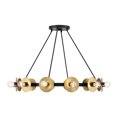 Mid. Chandeliers Ring/Halo by Designers Fountain ( 43 | D313C-12CH-MB Harmoni ) 