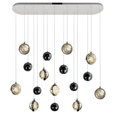 Linear/Island 4 Light + by CWI Lighting ( 401 | 1673P40-9-613-RC Salvador ) 