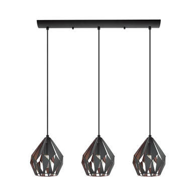 Linear/Island 3 Light Bar by Eglo USA ( 217 | 202036A Carlton ) 