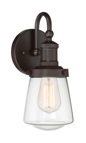 Sconces Single Glass by Designers Fountain ( 43 | 69501-SB Taylor ) 