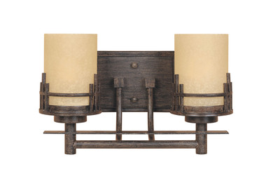 Bathroom Fixtures Two Lights by Designers Fountain ( 43 | 82102-WM Mission Ridge ) 