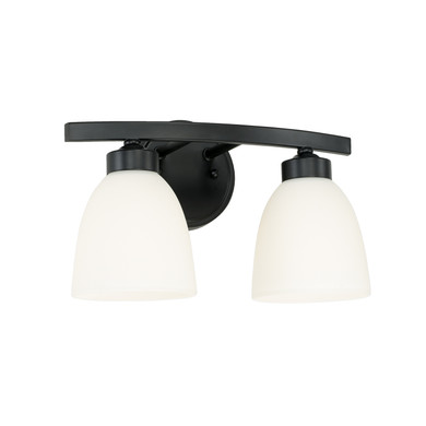Bathroom Fixtures Two Lights by Capital Lighting ( 65 | 114321MB-333 Jameson ) 