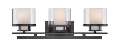 Bathroom Fixtures Three Lights by Designers Fountain ( 43 | 86103-BBR Fusion ) 
