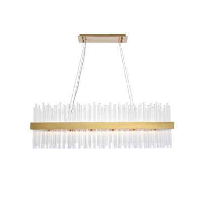 Large Chandeliers Drum Shade by Elegant Lighting ( 173 | 3000G42SG Dallas ) 