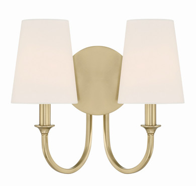 Sconces Double Candle by Crystorama ( 60 | PAY-922-VG Payton ) 