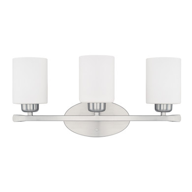 Bathroom Fixtures Three Lights by Capital Lighting ( 65 | 115231BN-338 Dixon ) 