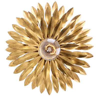 Sconces Single Candle by Crystorama ( 60 | 500W-GA Broche ) 