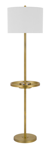 Lamps Floor Lamps with Tray by Cal Lighting ( 225 | BO-2983FL-AB Crofton ) 