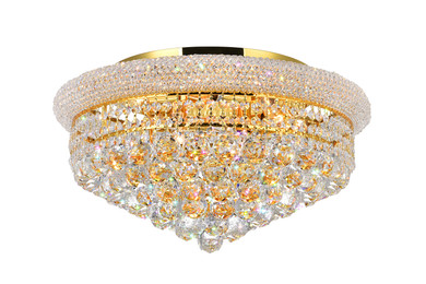 Flush Mounts Drum Shade by CWI Lighting ( 401 | 8001C20G Empire ) 