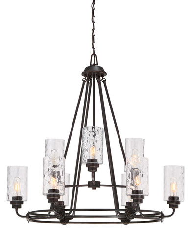 Mid. Chandeliers Glass Up by Designers Fountain ( 43 | 87189-OEB Gramercy Park ) 