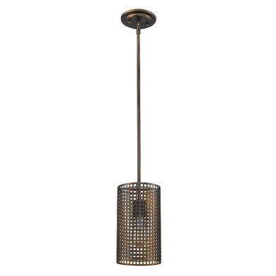 Mini Pendants Glass Down by Acclaim Lighting ( 106 | IN21203ORB Loft ) 
