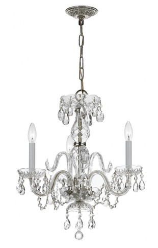 Mini Chandeliers Candle by Crystorama ( 60 | 5044-CH-CL-MWP Traditional Crystal ) 