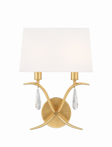 Sconces Double Candle by Crystorama ( 60 | ROL-18802-GA Rollins ) 