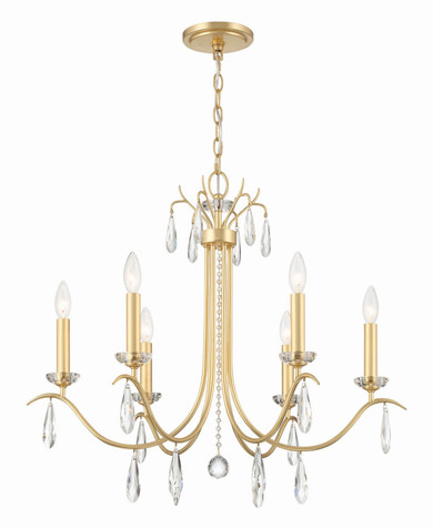 Mid. Chandeliers Candle by Crystorama ( 60 | ROL-18816-GA Rollins ) 