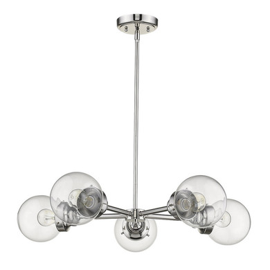 Mid. Chandeliers Starburst by Acclaim Lighting ( 106 | IN21223PN Portsmith ) 