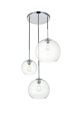 Mini Pendants 3 Light Cluster by Elegant Lighting ( 173 | LD2218C BAXTER ) 