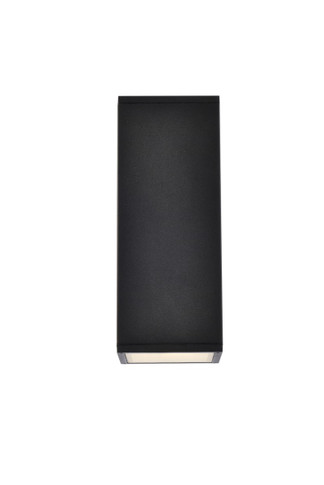 Exterior Wall Mount by Elegant Lighting ( 173 | LDOD4042BK Raine ) 
