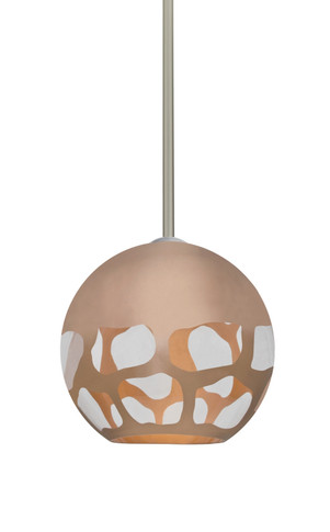Multi-Systems Line Voltage Pendants by Besa ( 74 | 1TT-ROCKYCP-LED-SN Rocky ) 