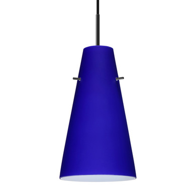 Mini Pendants Glass Down by Besa ( 74 | 1JT-4124CM-LED-BK Besa Cierro Pendant ) 