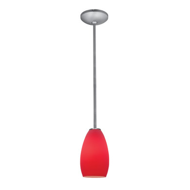 Mini Pendants Glass Down by Access ( 18 | 28012-3R-BS/RED Champagne ) 