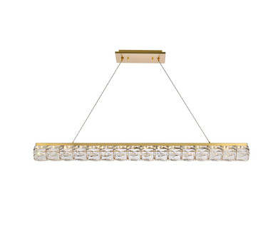 Linear/Island Cylindrical/Tubular by Elegant Lighting ( 173 | 3501D48G Valetta ) 