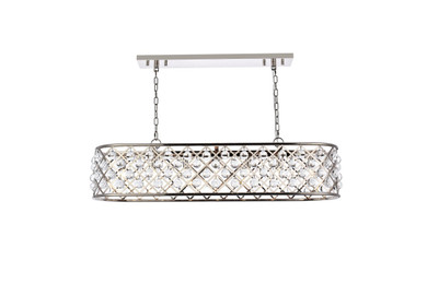 Linear/Island Drum Shade by Elegant Lighting ( 173 | 1215G50PN/RC Madison ) 