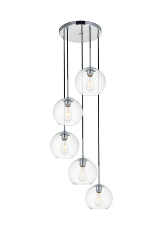 Pendants Multi-port/Cascade by Elegant Lighting ( 173 | LD2226C BAXTER ) 