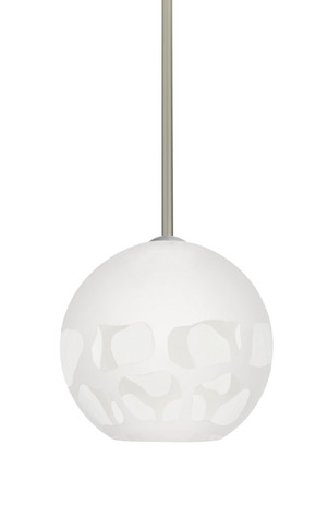 Multi-Systems Line Voltage Pendants by Besa ( 74 | 1TT-ROCKYWH-LED-SN Rocky ) 