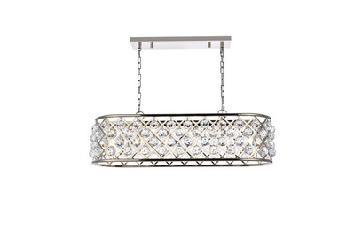 Linear/Island Drum Shade by Elegant Lighting ( 173 | 1216G40PN/RC Madison ) 
