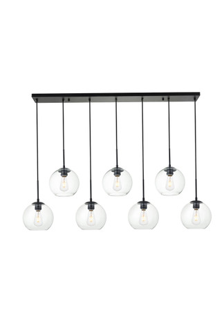 Linear/Island 4 Light + by Elegant Lighting ( 173 | LD2230BK BAXTER ) 