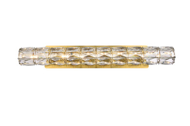 Sconces Linear/Tubular by Elegant Lighting ( 173 | 3501W30G Valetta ) 