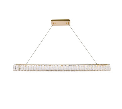 Linear/Island Geometric/Linear by Elegant Lighting ( 173 | 3502D47G Monroe ) 