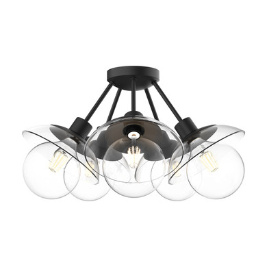 Semi-Flush Mts. Cage by Alora ( 452 | SF517220MBCL Francesca ) 