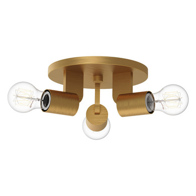 Flush Mounts Exposed Lamps by Alora ( 452 | SF607003AG Claire ) 