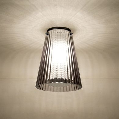 Flush Mounts Glass Down by Besa ( 74 | DIONSMC-LED-BK Besa Dion Ceiling ) 