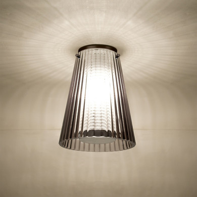Flush Mounts Glass Down by Besa ( 74 | DIONSMC-LED-BR Besa Dion Ceiling ) 