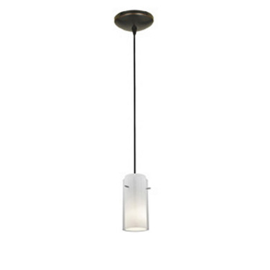 Mini Pendants Cable by Access ( 18 | 28033-1C-ORB/CLOP Glass'n Glass Cylinder ) 