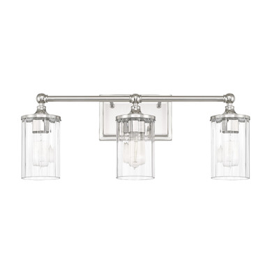Bathroom Fixtures Three Lights by Capital Lighting ( 65 | 120731PN-423 Camden ) 