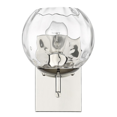Sconces Single Glass by Acclaim Lighting ( 106 | IN40047PN Mackenzie ) 