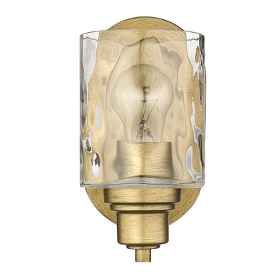 Sconces Single Glass by Acclaim Lighting ( 106 | IN40055AG Lumley ) 