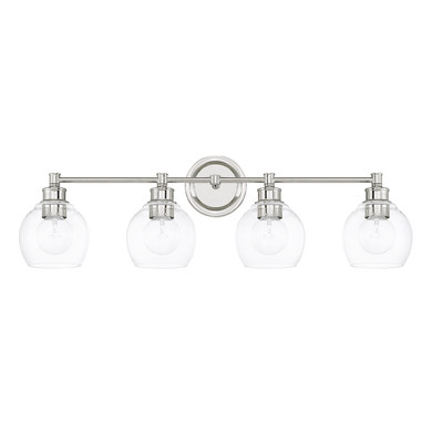 Bathroom Fixtures Four Lights by Capital Lighting ( 65 | 121141PN-426 Mid Century ) 
