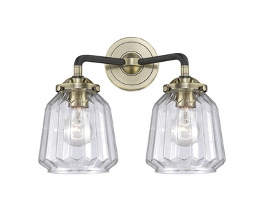 Bathroom Fixtures Two Lights by Innovations ( 405 | 284-2W-BAB-G142 Nouveau ) 