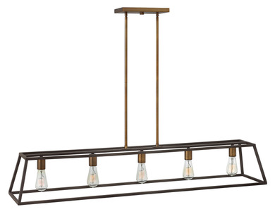 Linear/Island Open Frame by Hinkley ( 13 | 3335BZ Fulton ) 